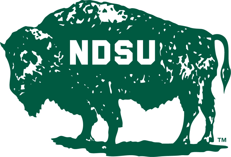 North Dakota State Bison 1965-1972 Primary Logo diy DTF decal sticker